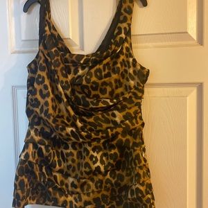 Large Cheetah print Top